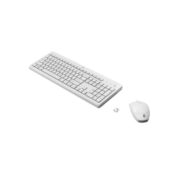 HP 230 Wl Mouse and Keyboard Combo White HP 230 Wl Mouse and Keyboard Combo White
